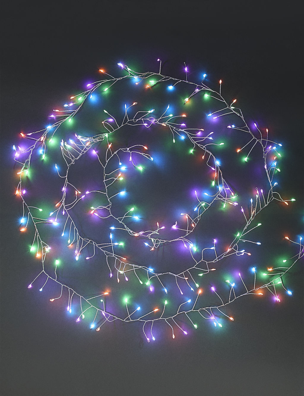 500 LED Multicoloured Mains String Lights