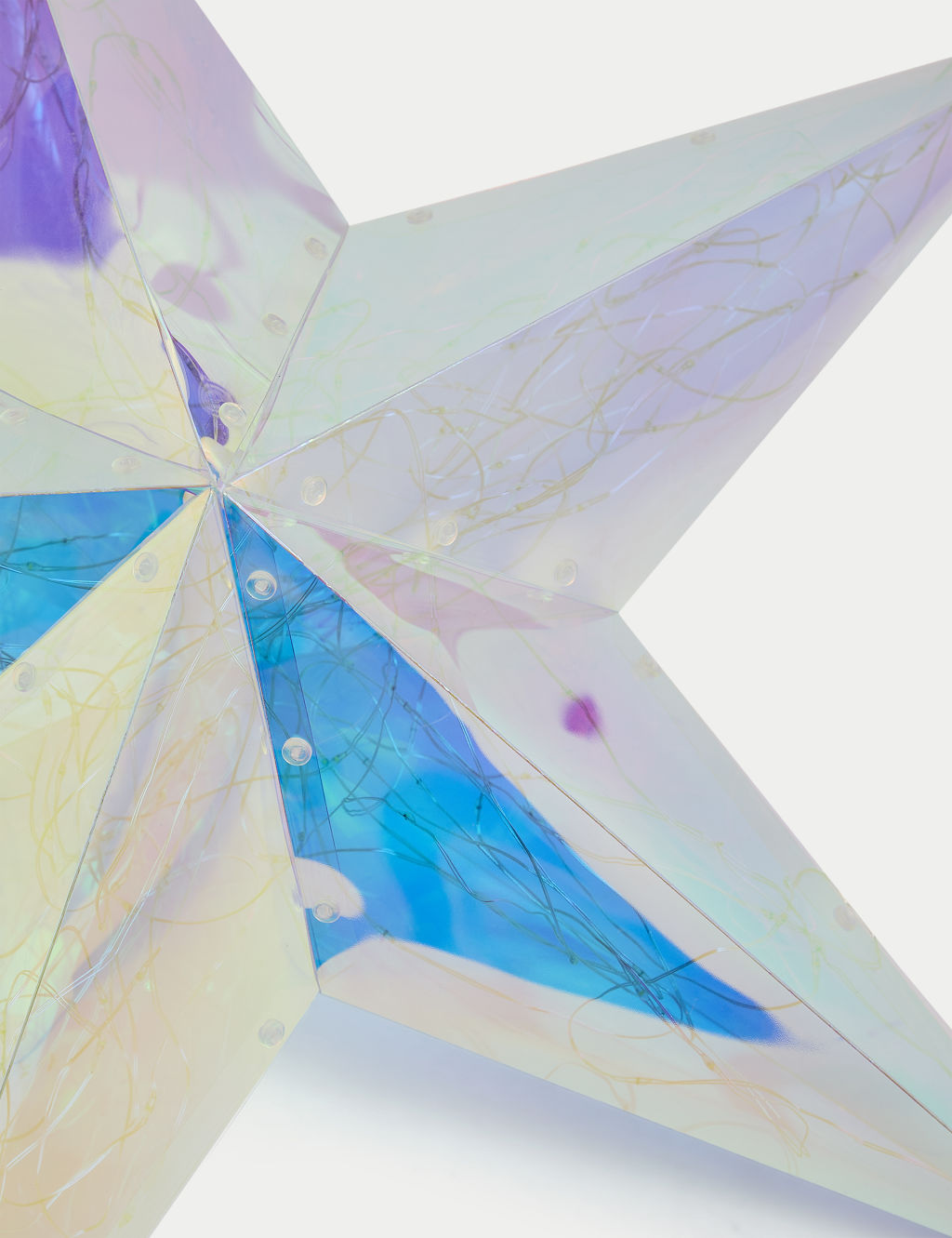 LED Iridescent Star Mains Light