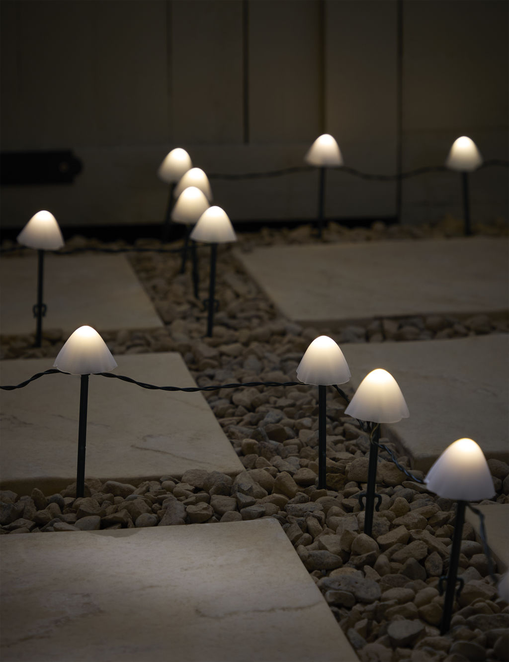 20 LED Mushroom Pathfinder Solar Lights