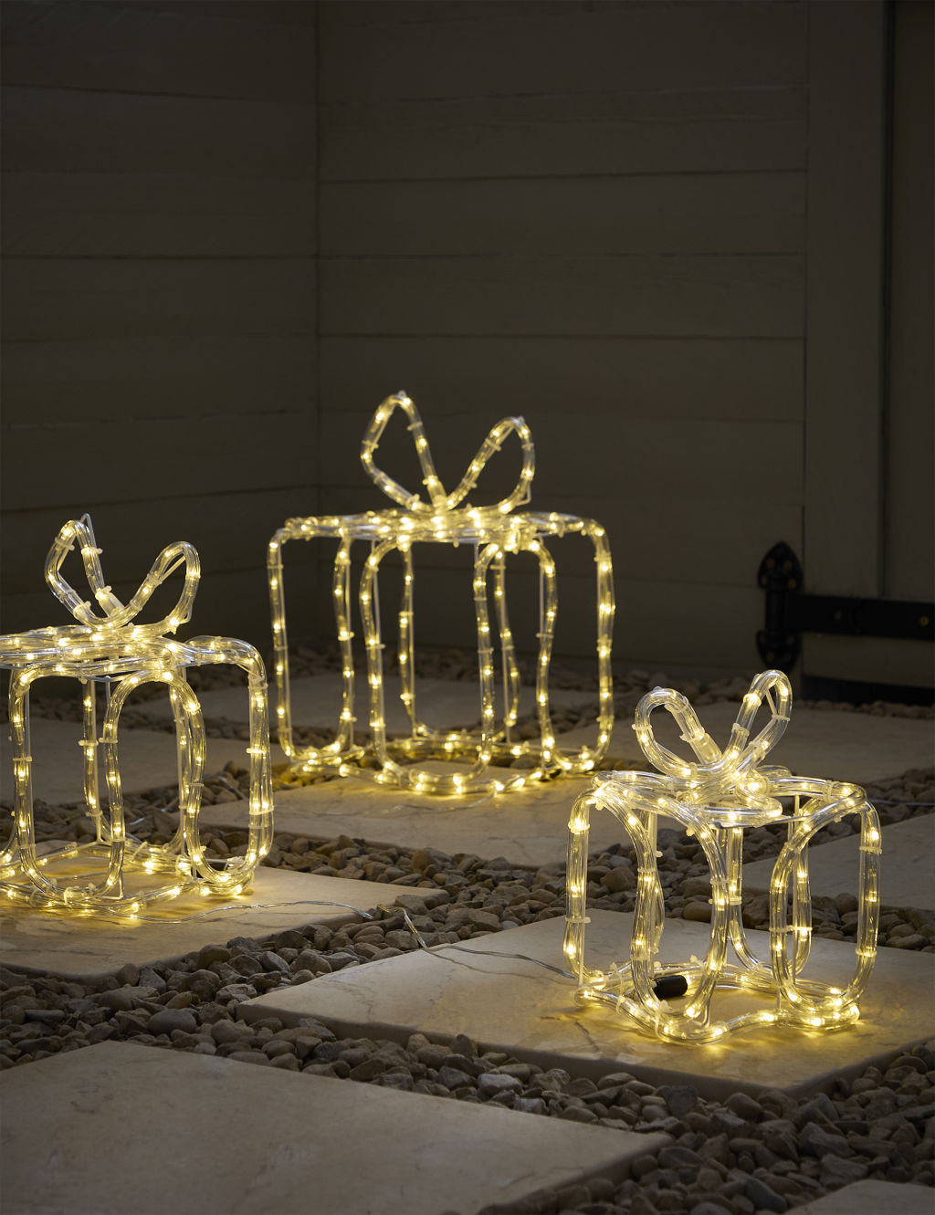 3pk Light Up Gift Boxes