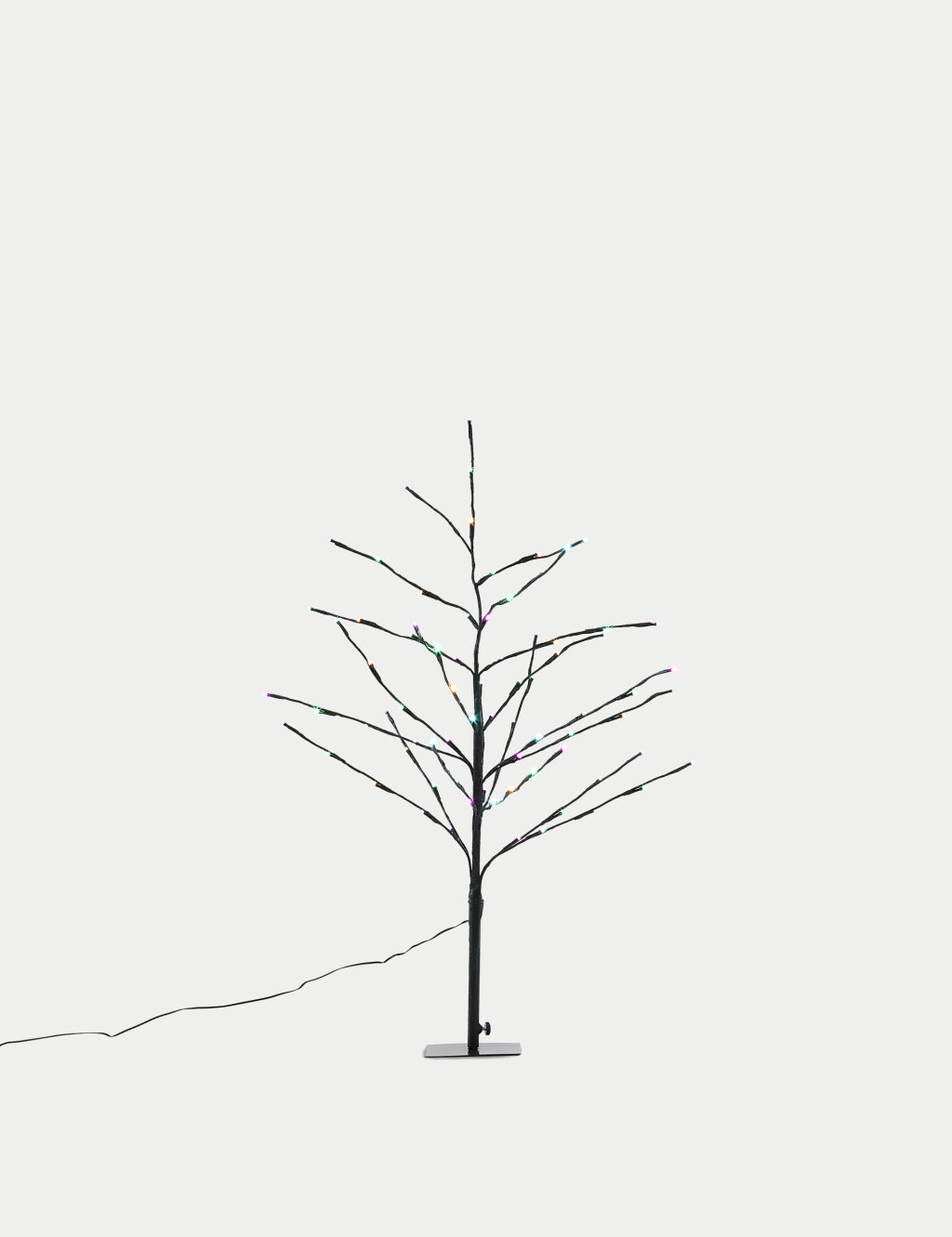 3ft Pre-Lit Outdoor Twig Tree