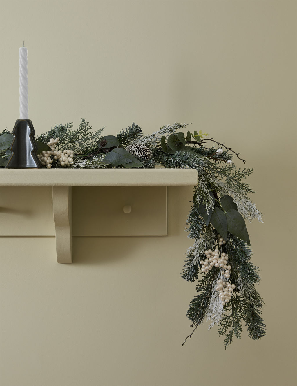 10ft Frosted Garland