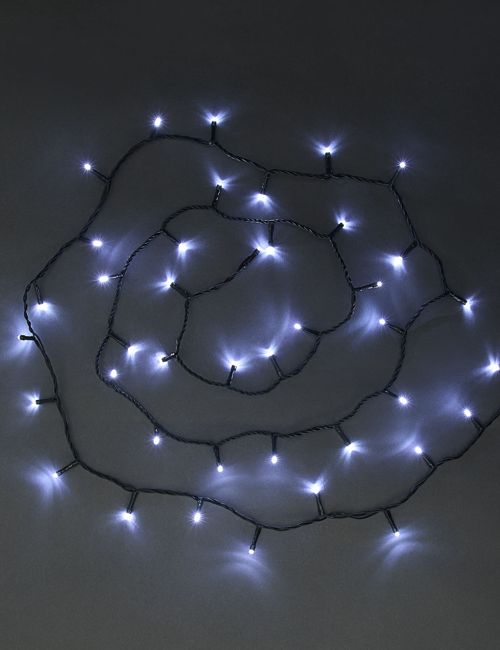 300 Bright White LED Mains Lights