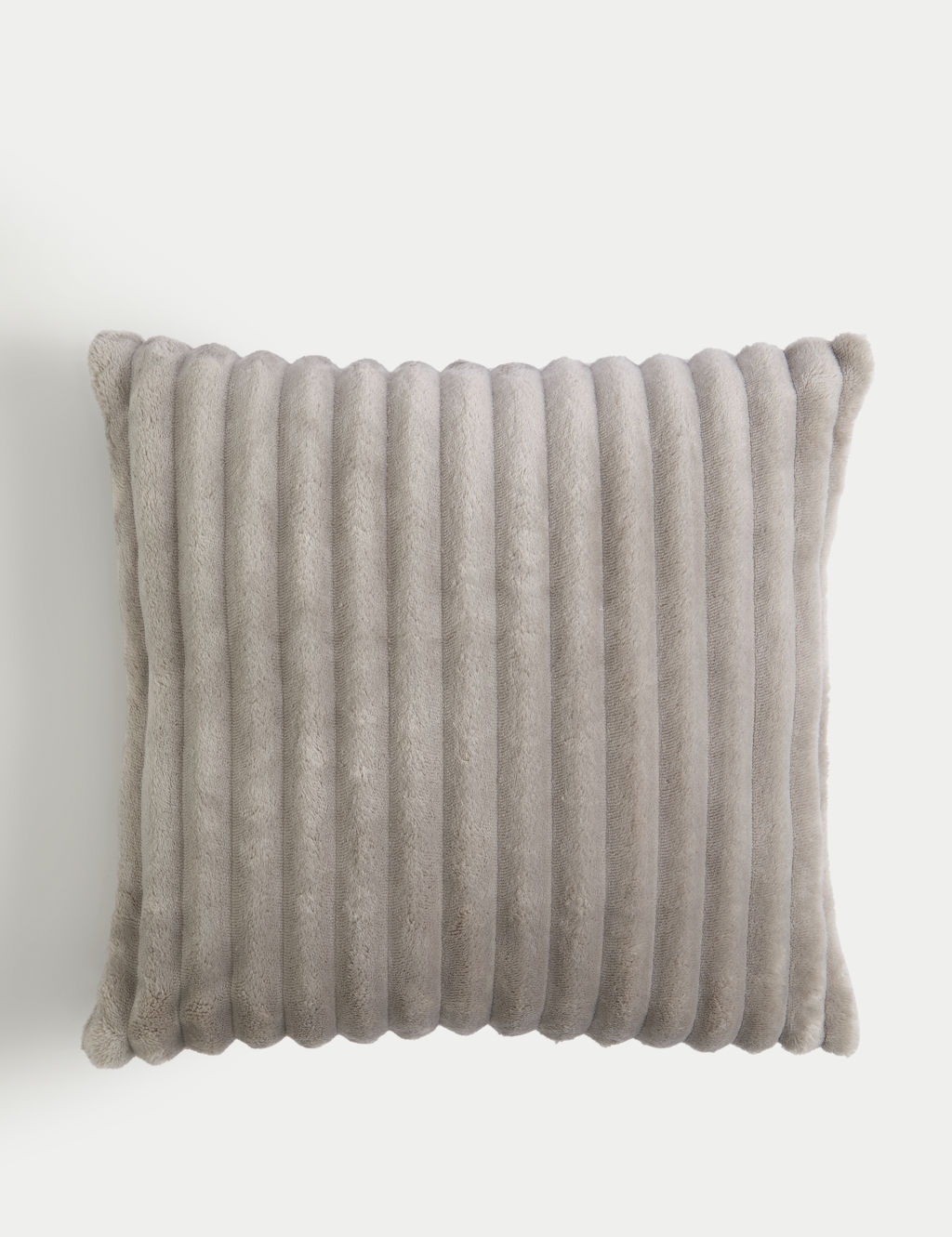 Fleece Ribbed Cushion