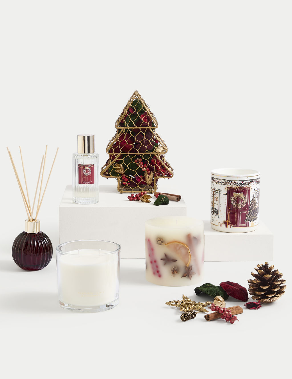 Mandarin, Clove & Cinnamon Potpourri Tree M&S Collection M&S