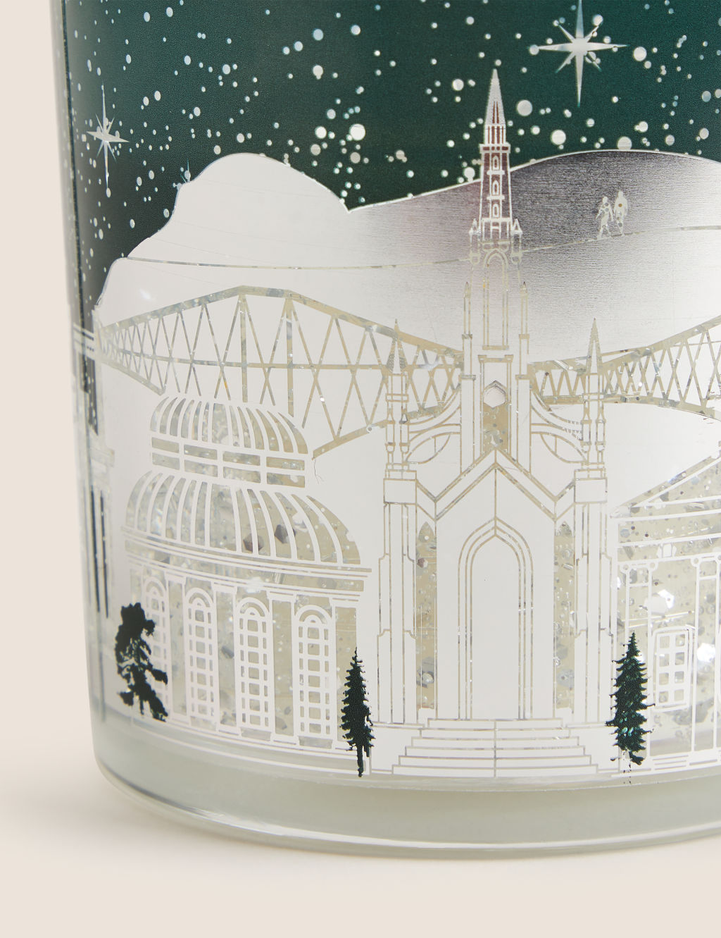 Edinburgh Light Up Scented Candle Marks & Sparkle™ M&S