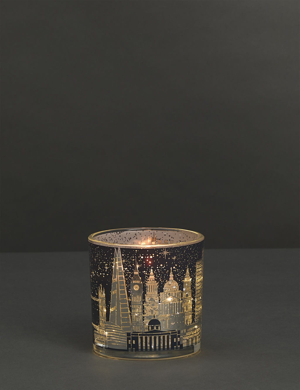 London Light Up Scented Candle