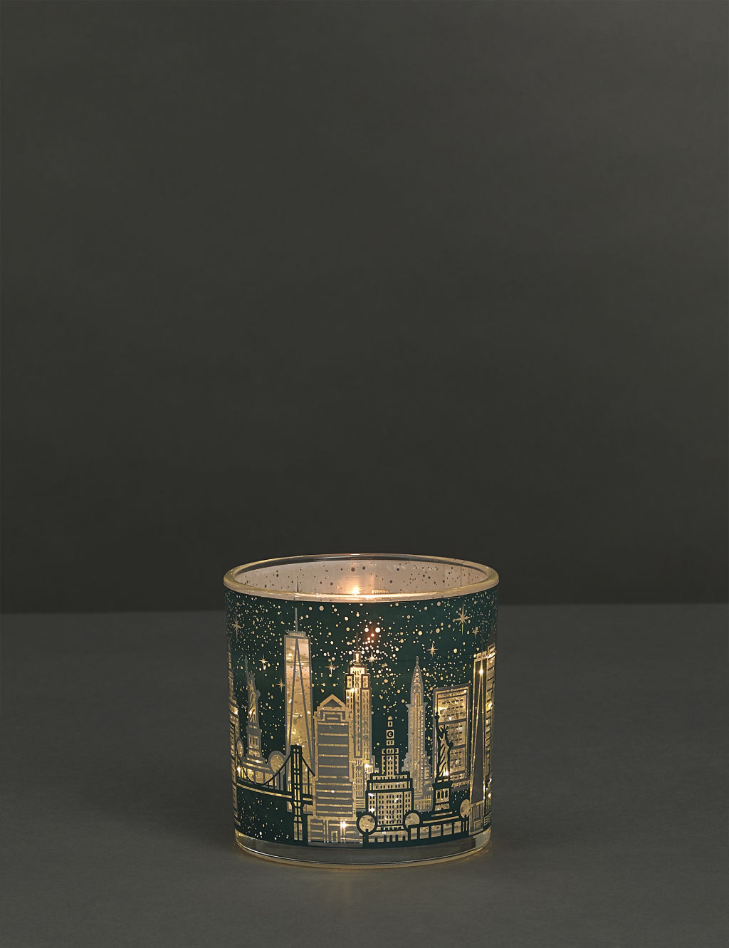 New York Light Up Scented Candle