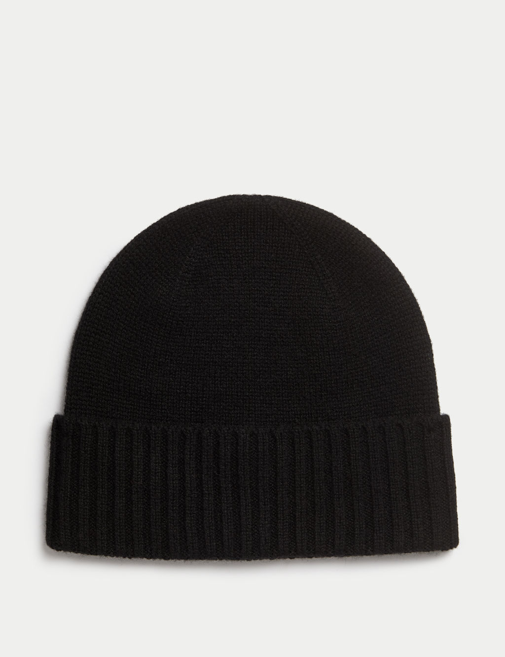 Pure Cashmere Knitted Beanie Hat