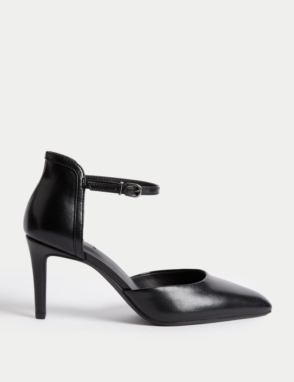 Wide Fit Ankle Strap Court Shoes