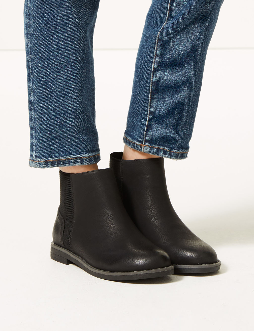 Extra Wide Fit Chelsea Ankle Boots M S Collection M S IE