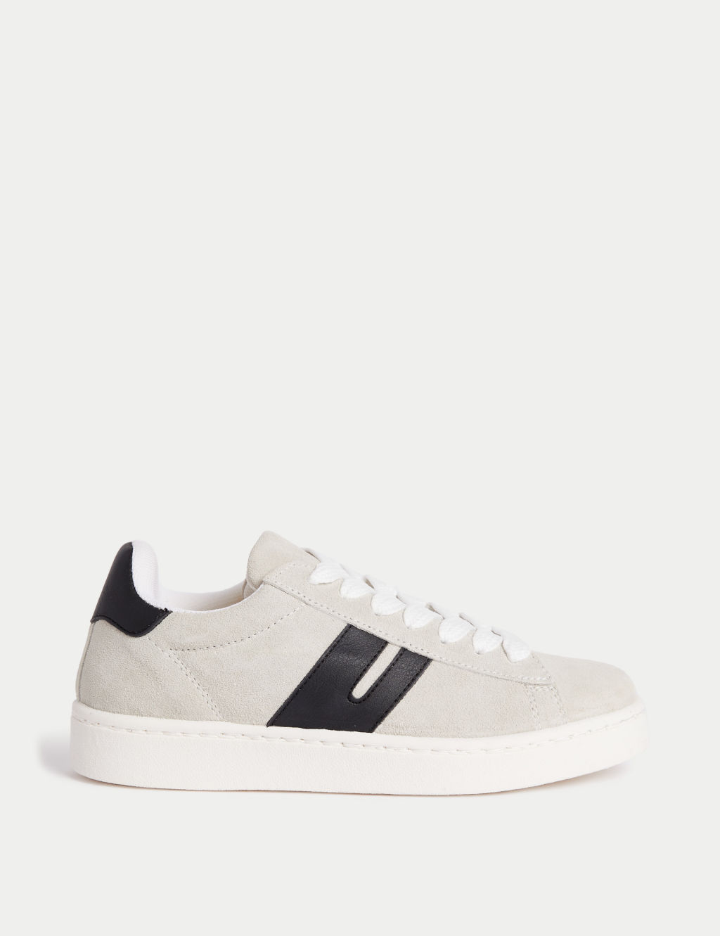 Suede Lace Up Chunky Trainers