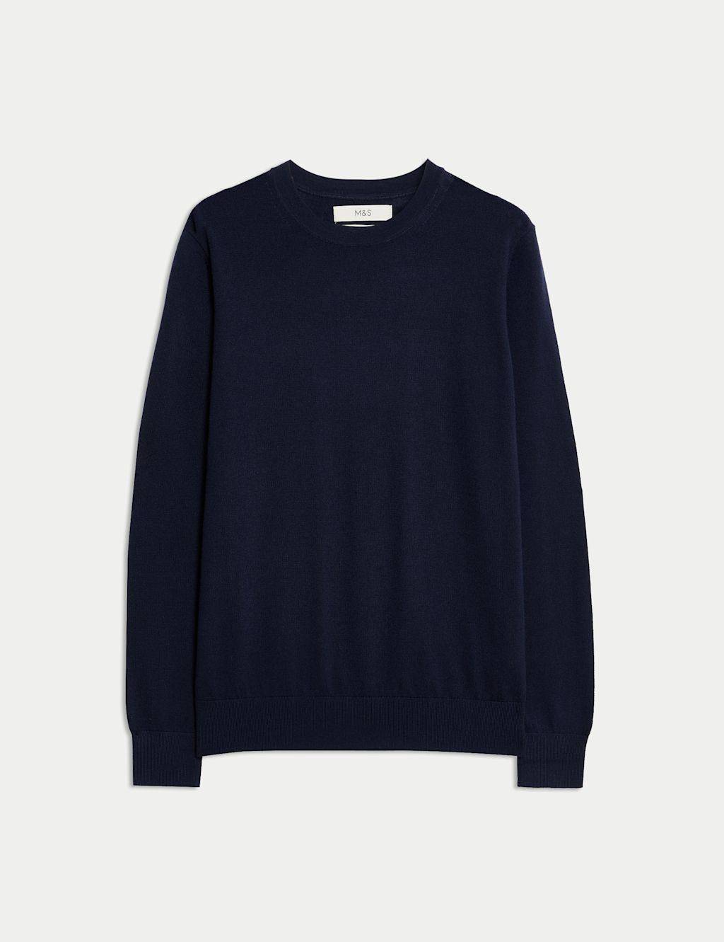 Pure Merino Wool Crew Neck Jumper