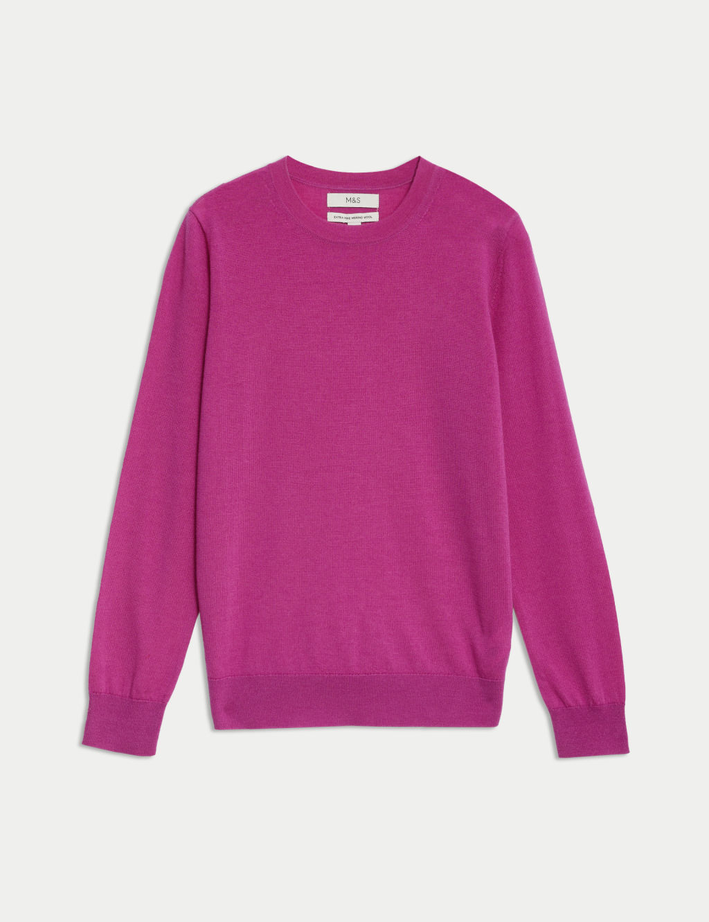 Pure Merino Wool Crew Neck Jumper