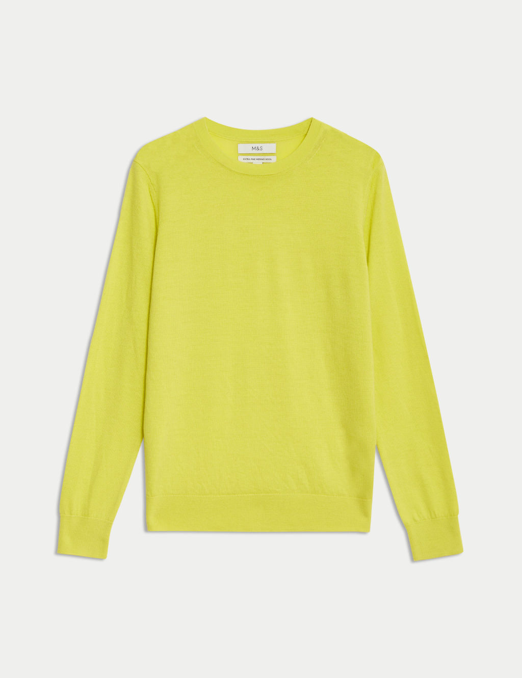 Pure Merino Wool Crew Neck Jumper