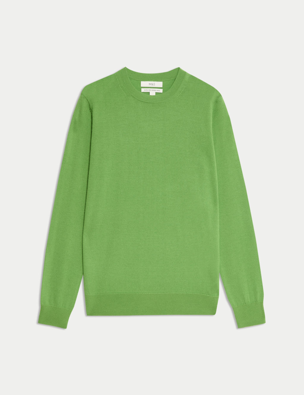 Pure Merino Wool Crew Neck Jumper