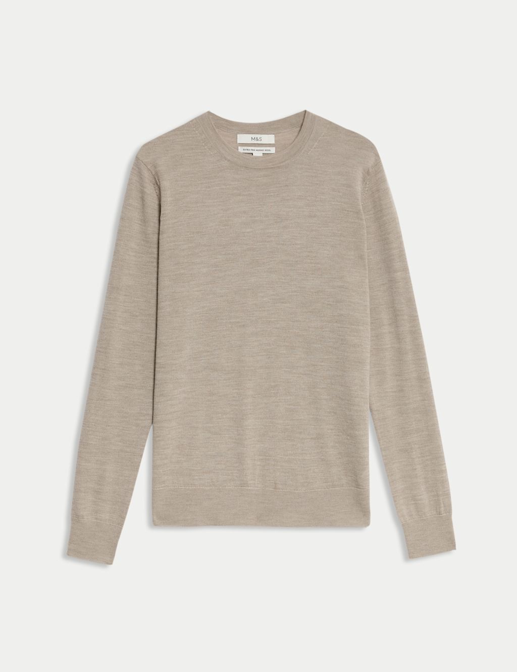 Pure Merino Wool Crew Neck Jumper