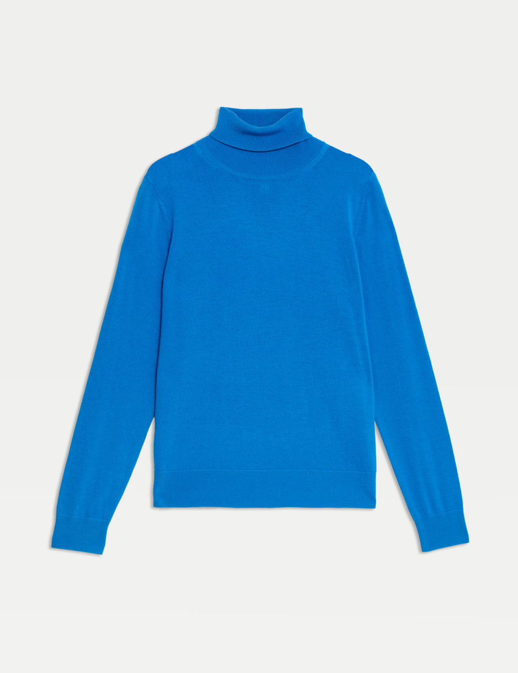 Pure Merino Wool Roll Neck Jumper