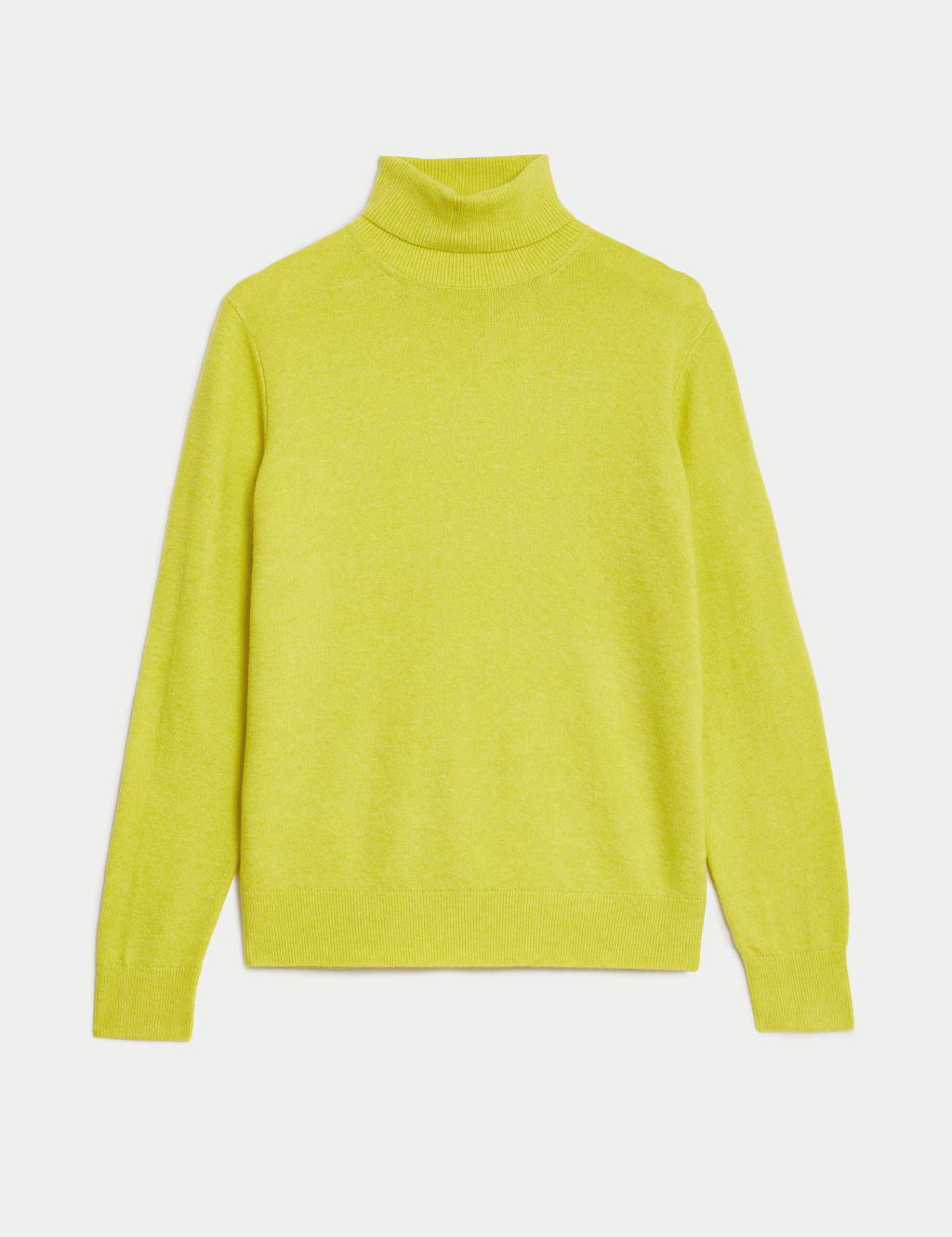 Air-Yarn Roll Neck Jumper