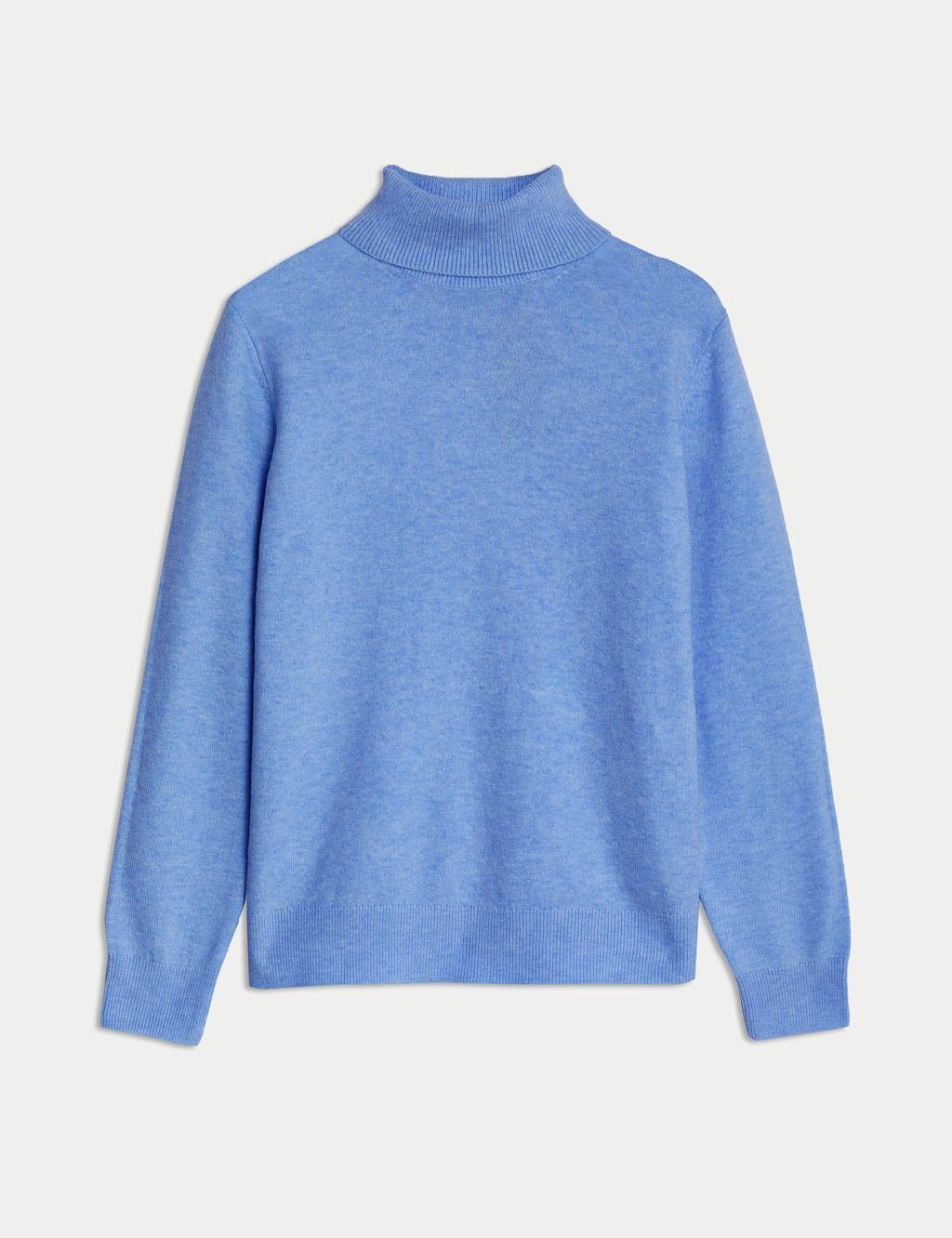 Air-Yarn Roll Neck Jumper