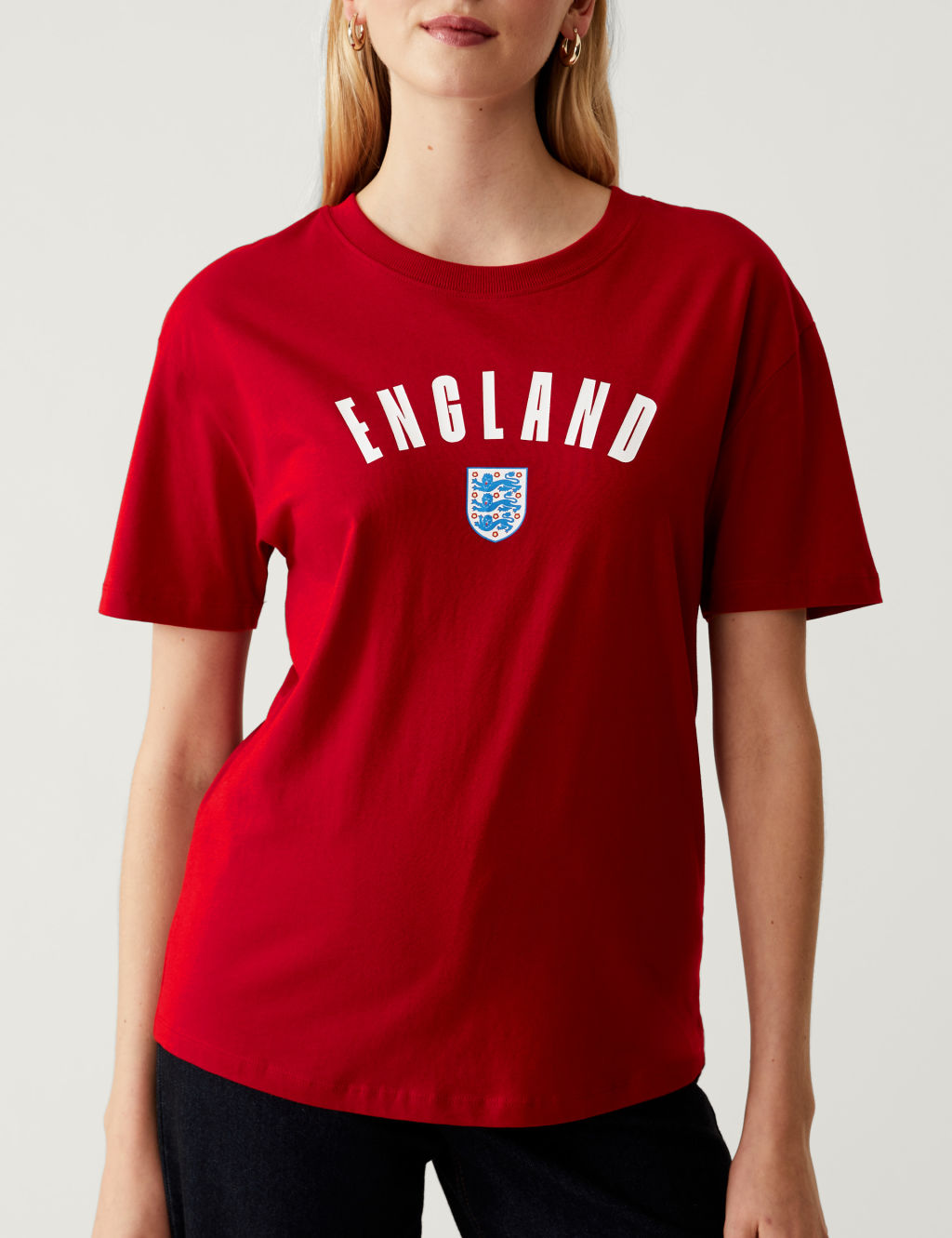 Women's Pure Cotton England T-Shirt 3 of 5