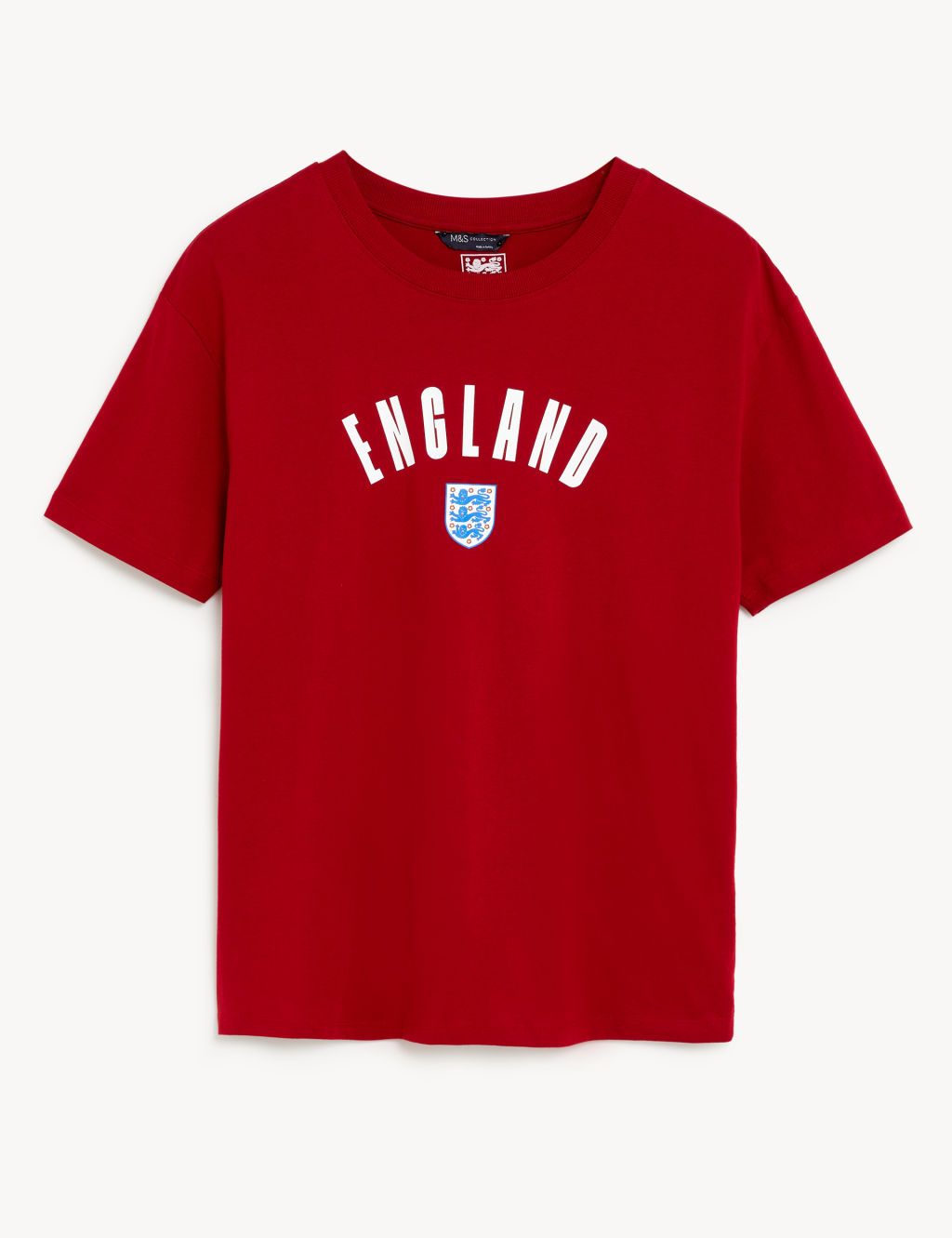 Women's Pure Cotton England T-Shirt 1 of 5