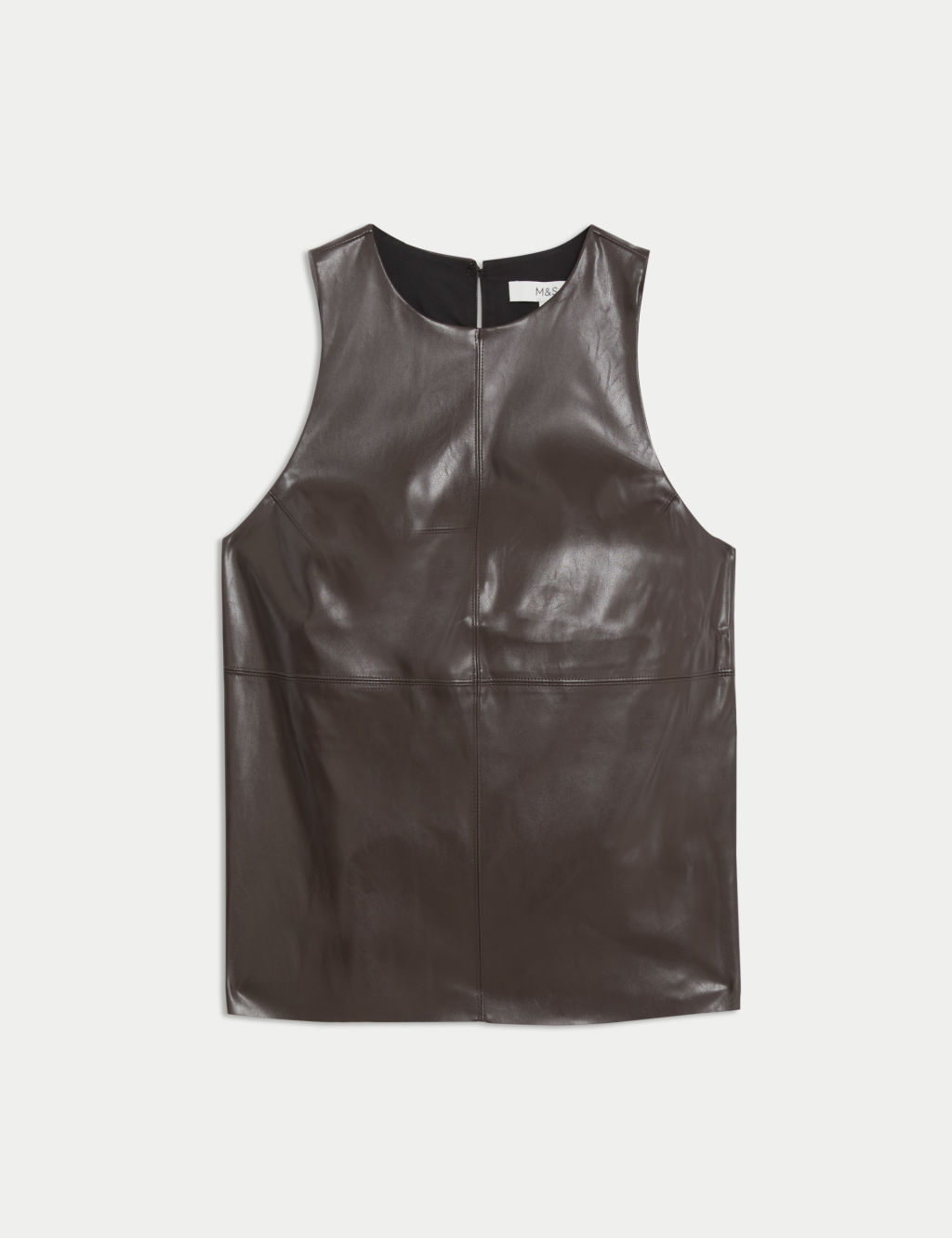 Faux Leather Top 1 of 6