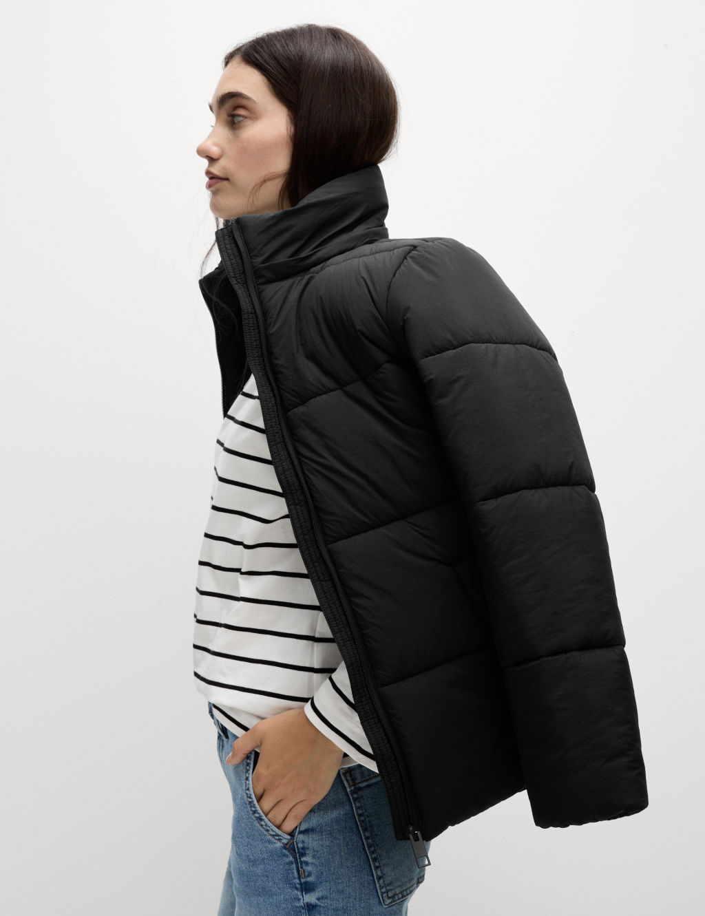 Thermowarmth™ Textured Quilted Puffer Jacket 5 of 8