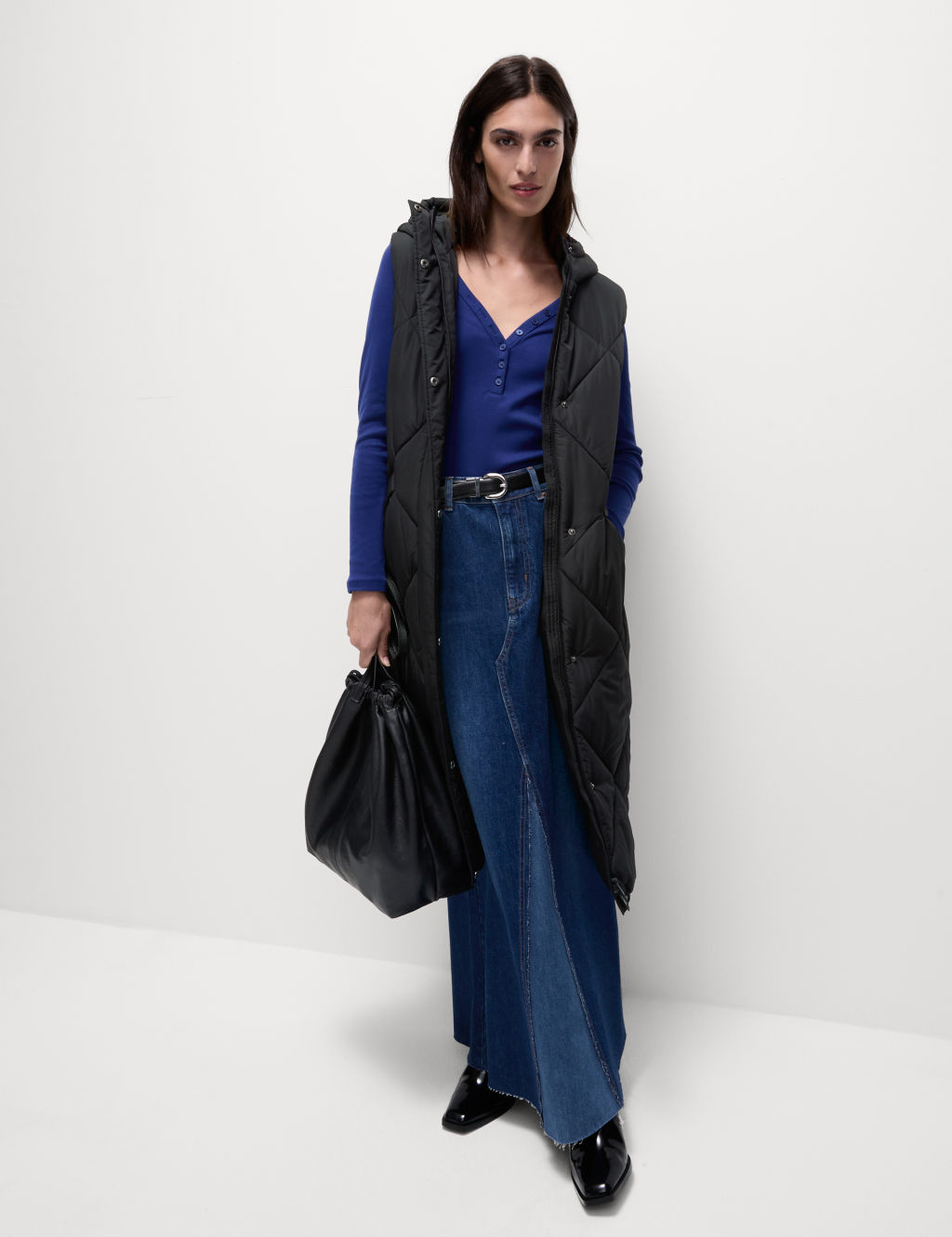 Thermowarmth™ Quilted Longline Puffer Gilet