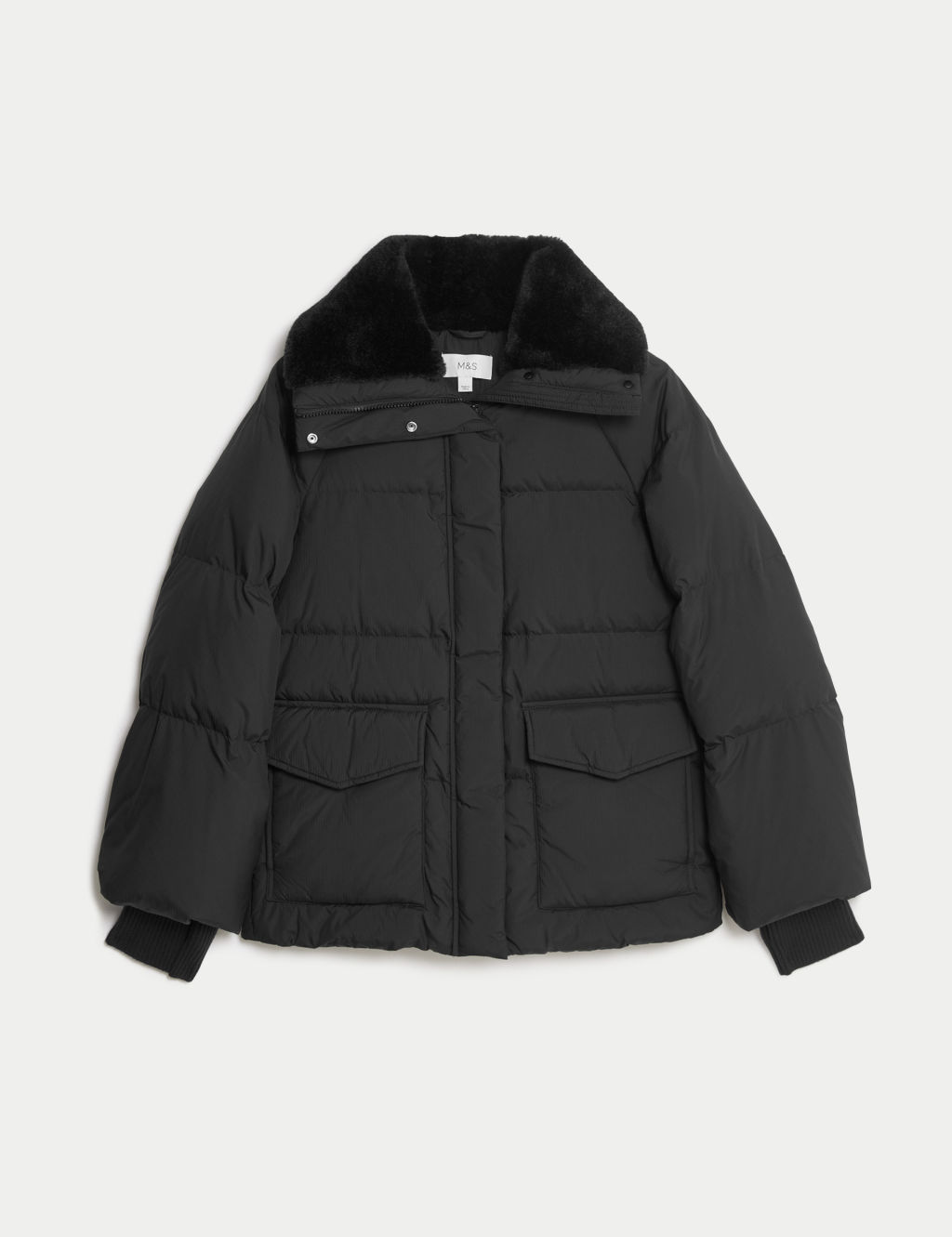 Feather & Down Puffer Jacket