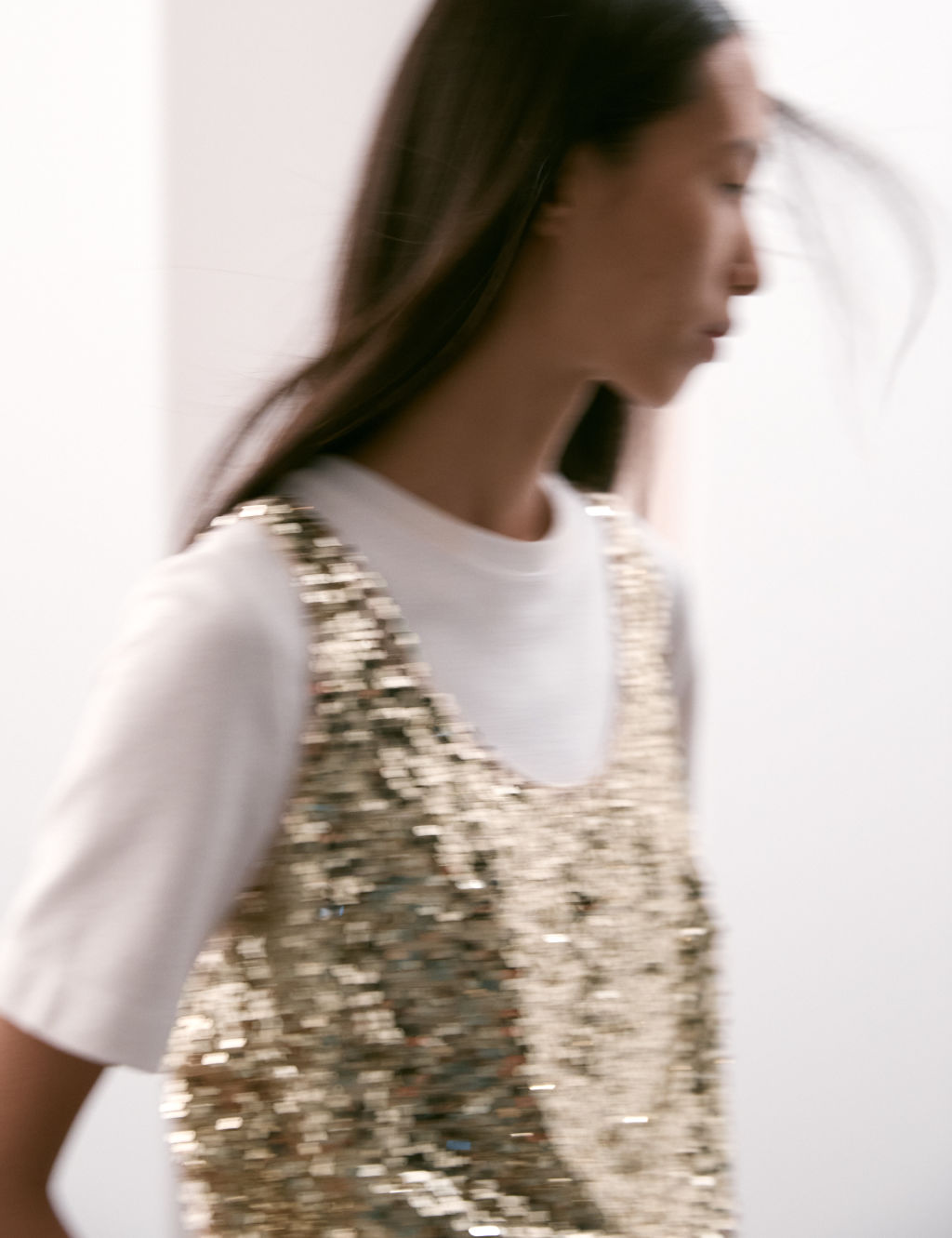 Sequin Vest