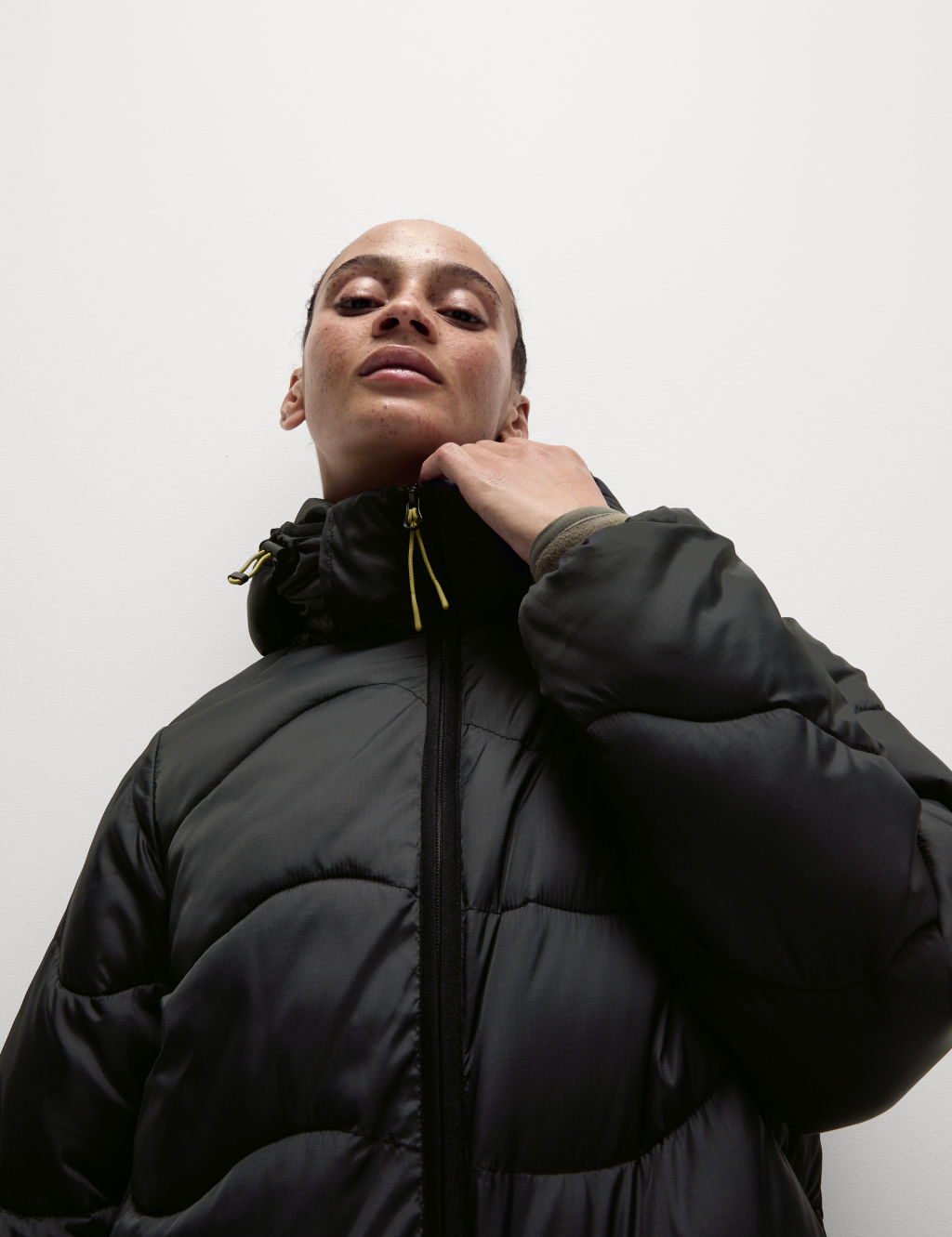 Stormwear™ Quilted Hooded Longline Puffer Coat