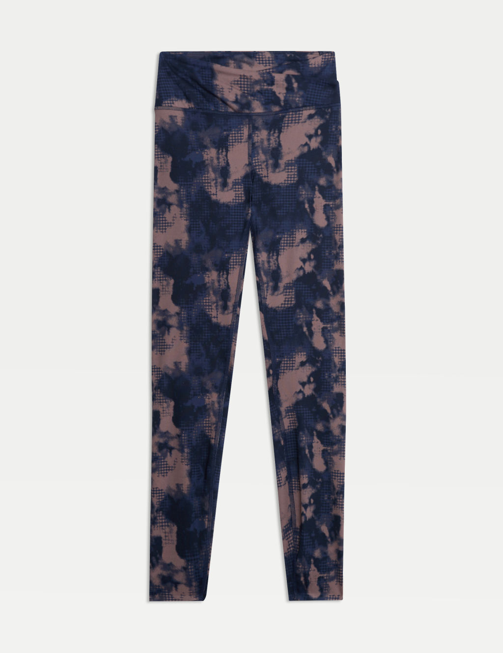 Go Balance Printed Wrap Waist Yoga Leggings