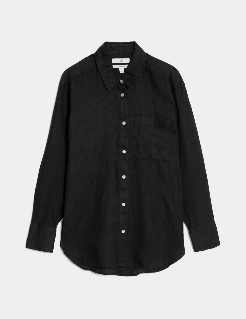 Pure Linen Relaxed Shirt 1 of 5