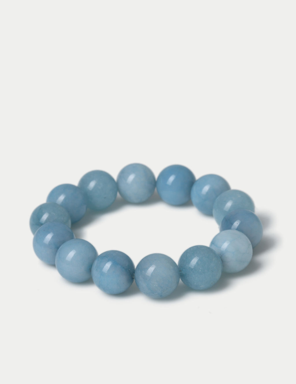 Real Stone Jade Blue Sphere Wristwear 2 of 2