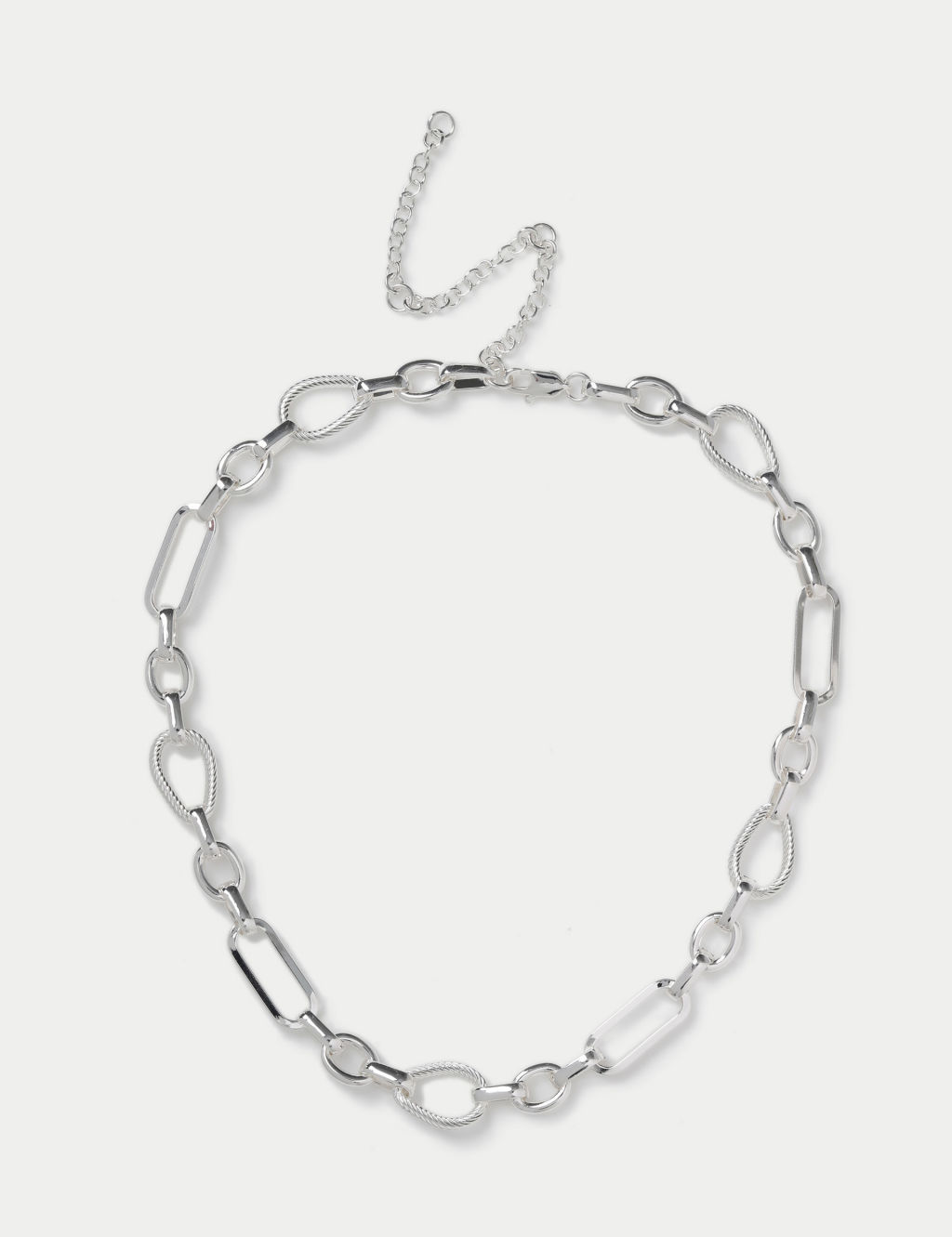 Silver Tone Multi Shape Neckwear M&S Collection M&S