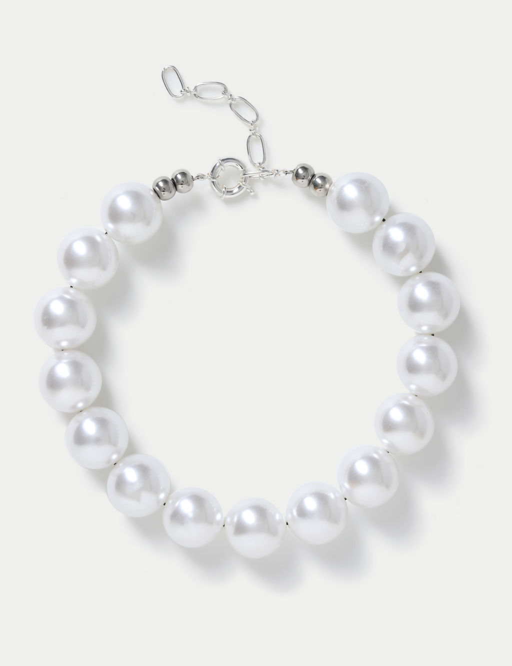 Pearl Oversized Ball Necklace