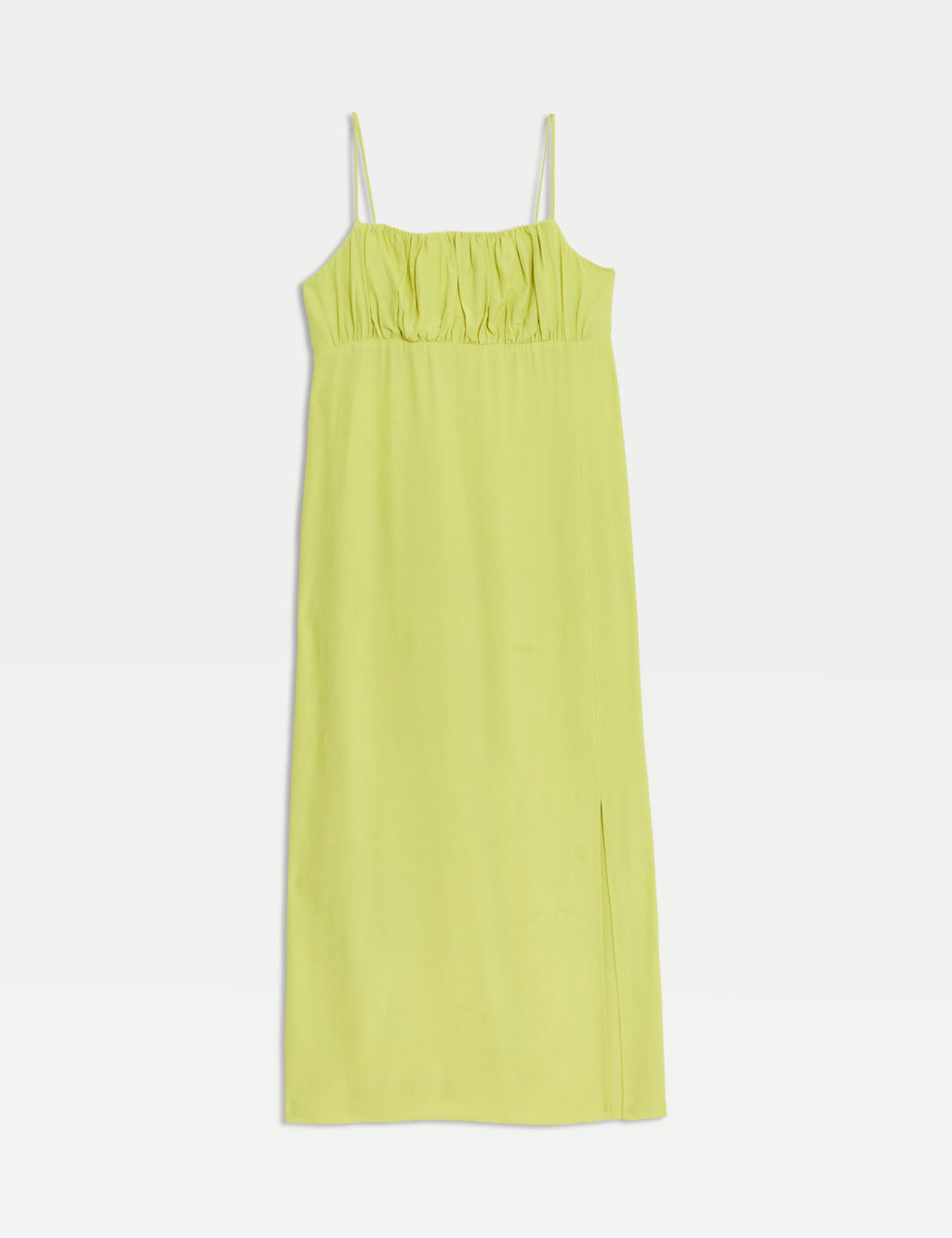 Ruched Strappy Midaxi Smock Dress | M&S Collection | M&S
