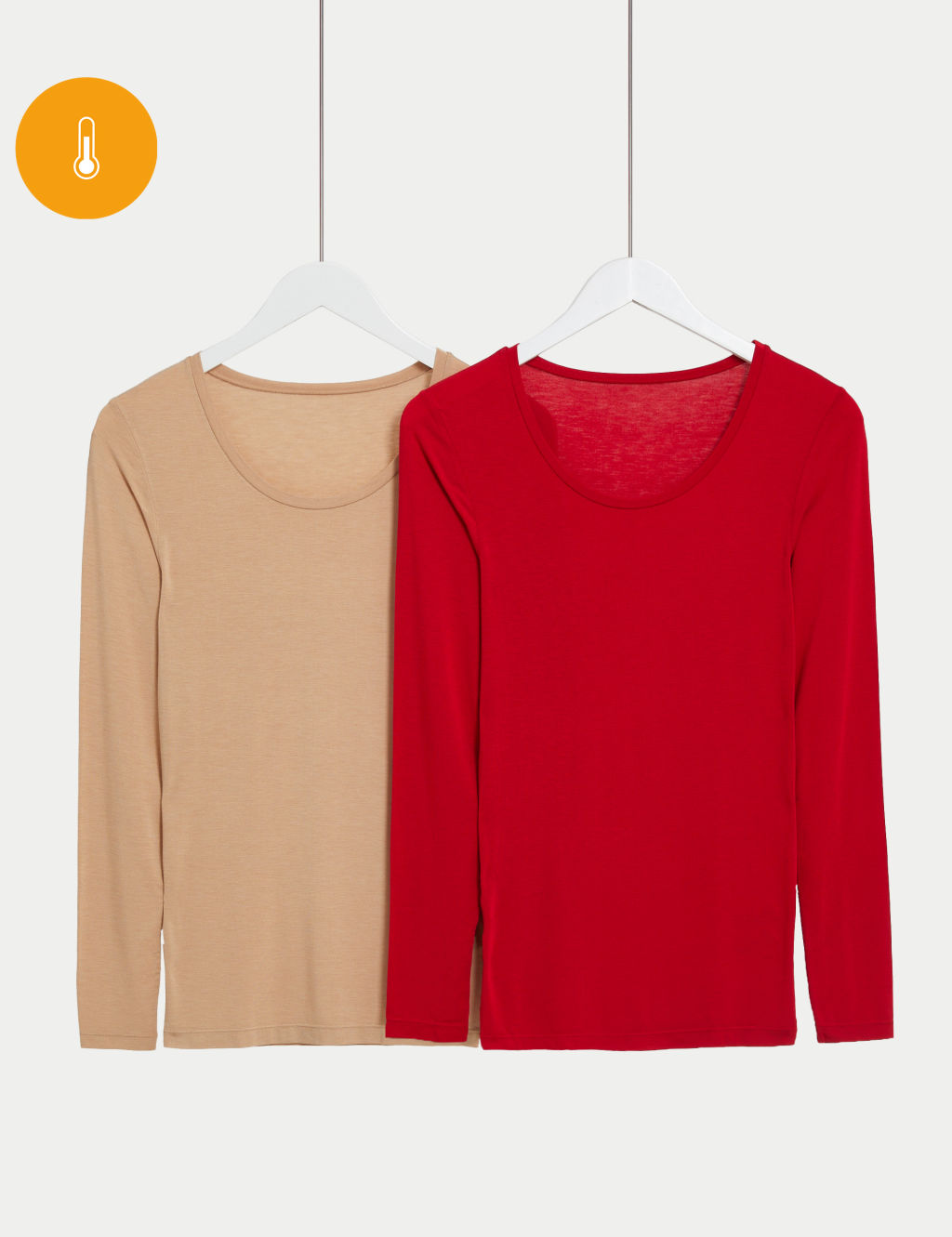 2pk Heatgen™ Thermal Long Sleeve Tops