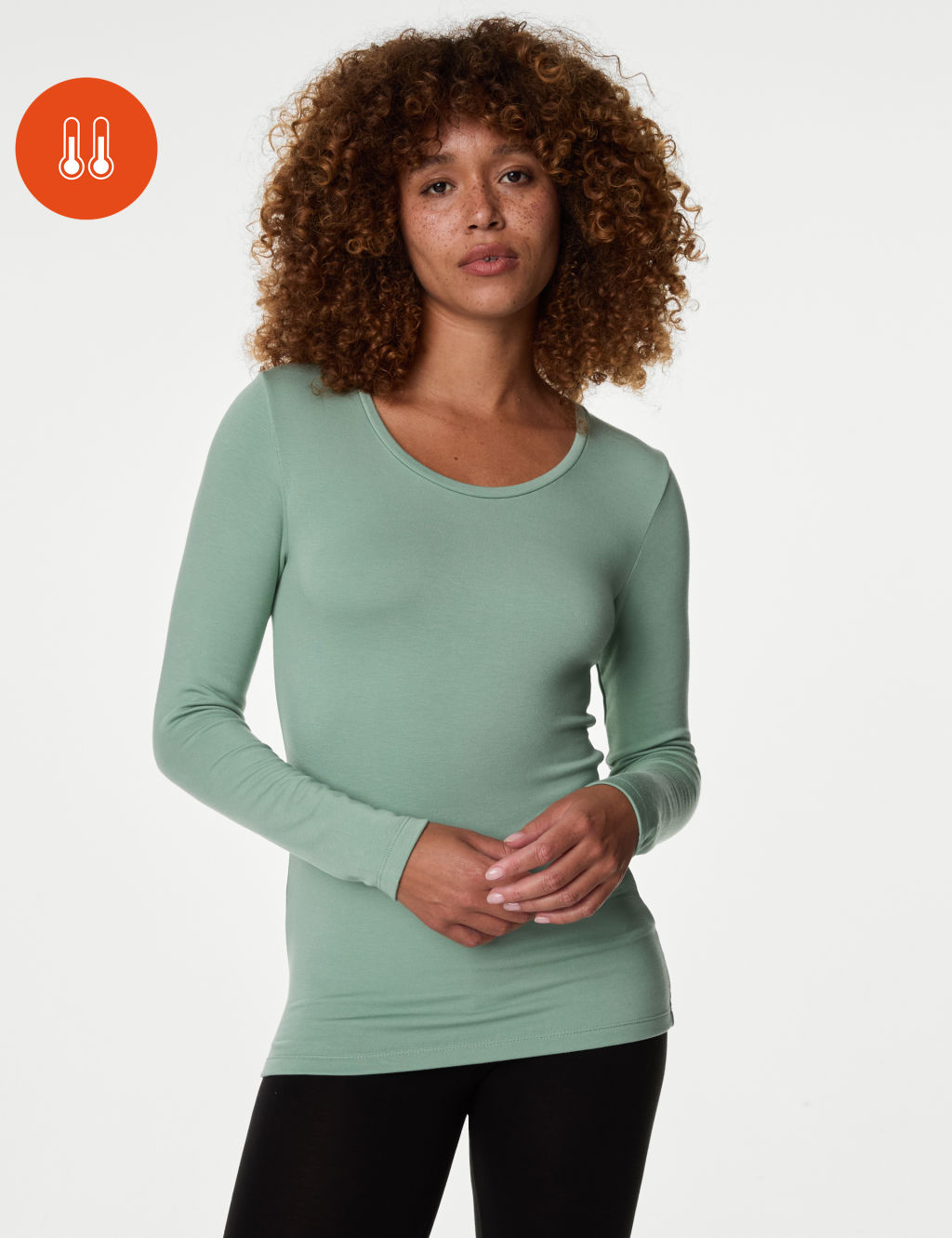 Heatgen™ Medium Thermal Round Neck Top