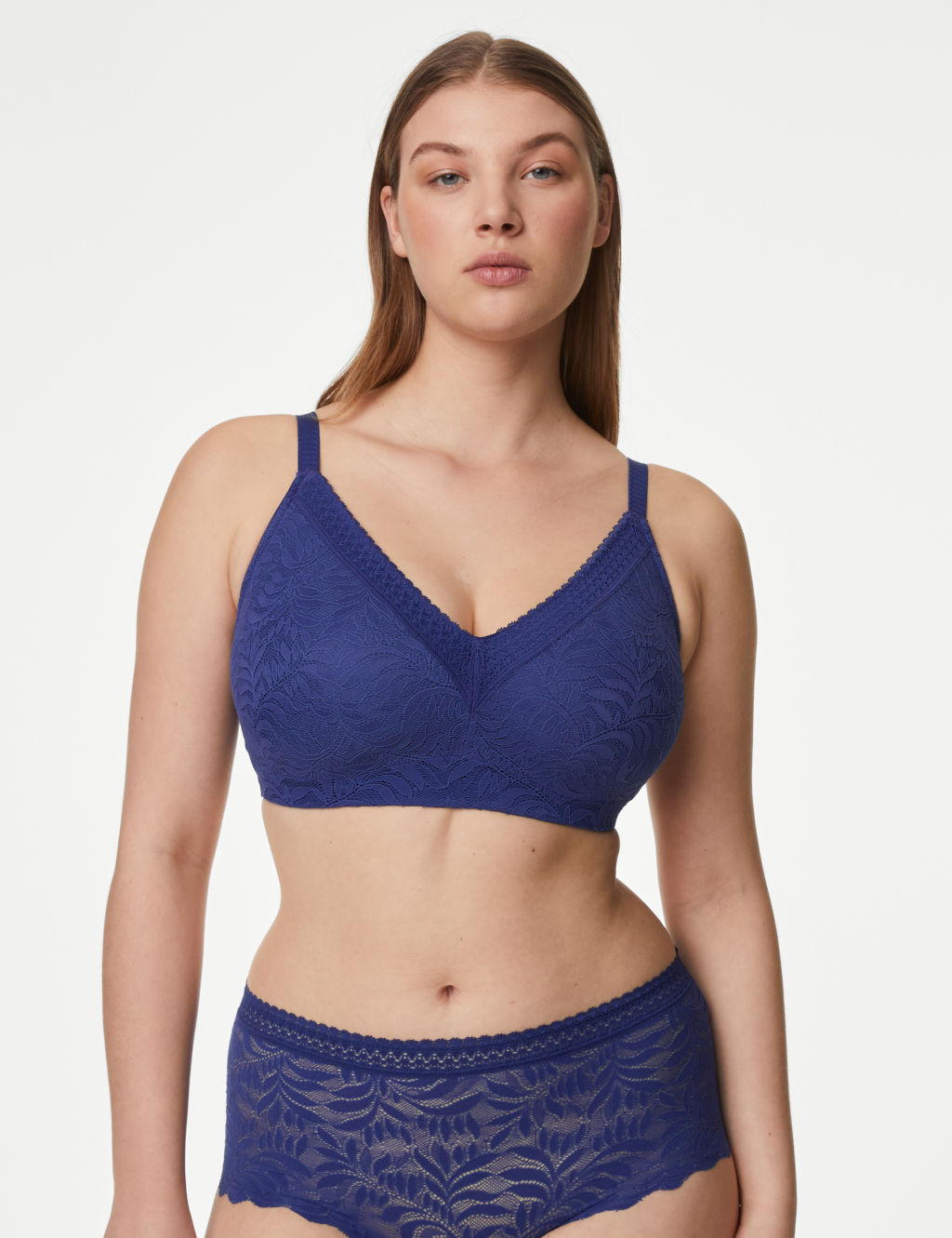 Flexifit™ Lace Non Wired Minimiser Bra C-H