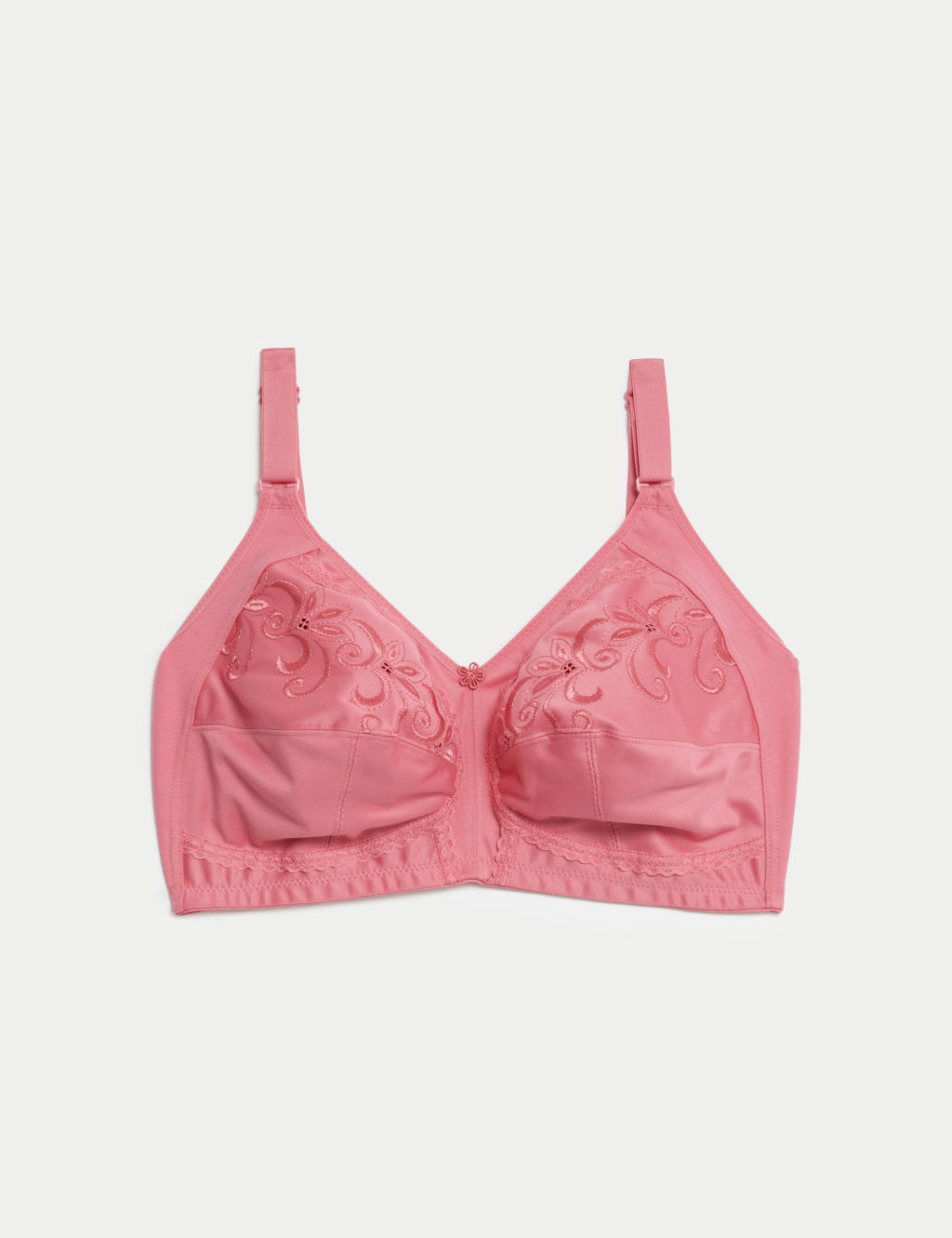 Total Support Embroidered Full Cup Bra B-G 1 of 6