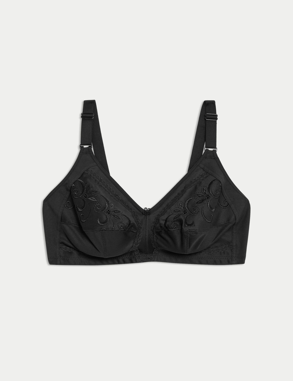 Total Support Embroidered Full Cup Bra B-G