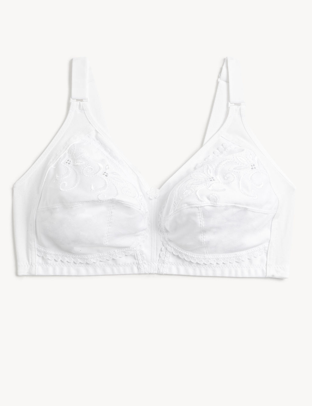 Total Support Embroidered Full Cup Bra B-G