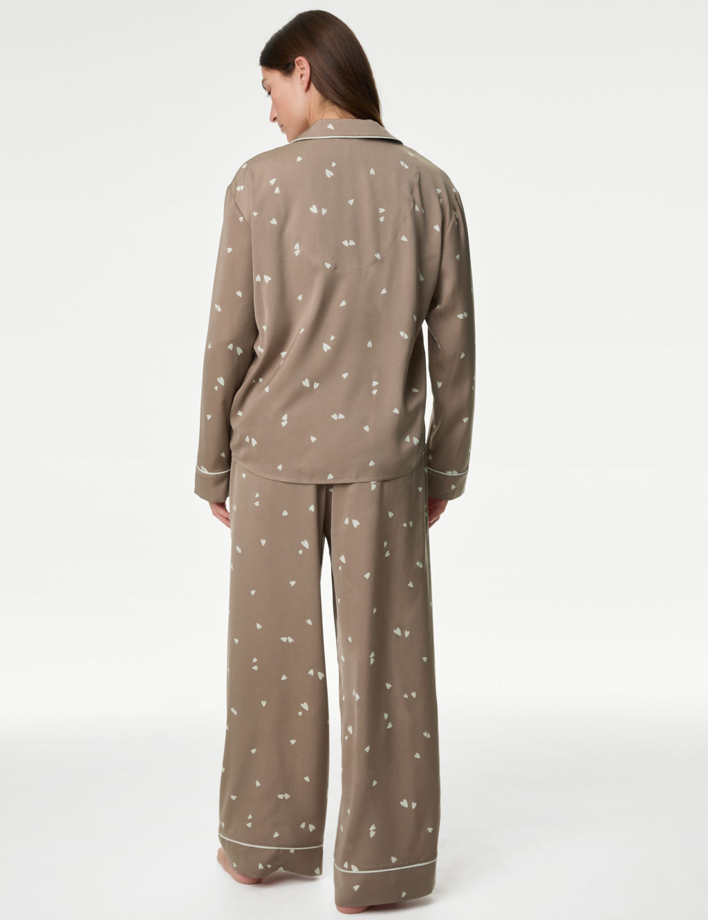 Dream Satin™ Heart Print Pyjama Set 5 of 7