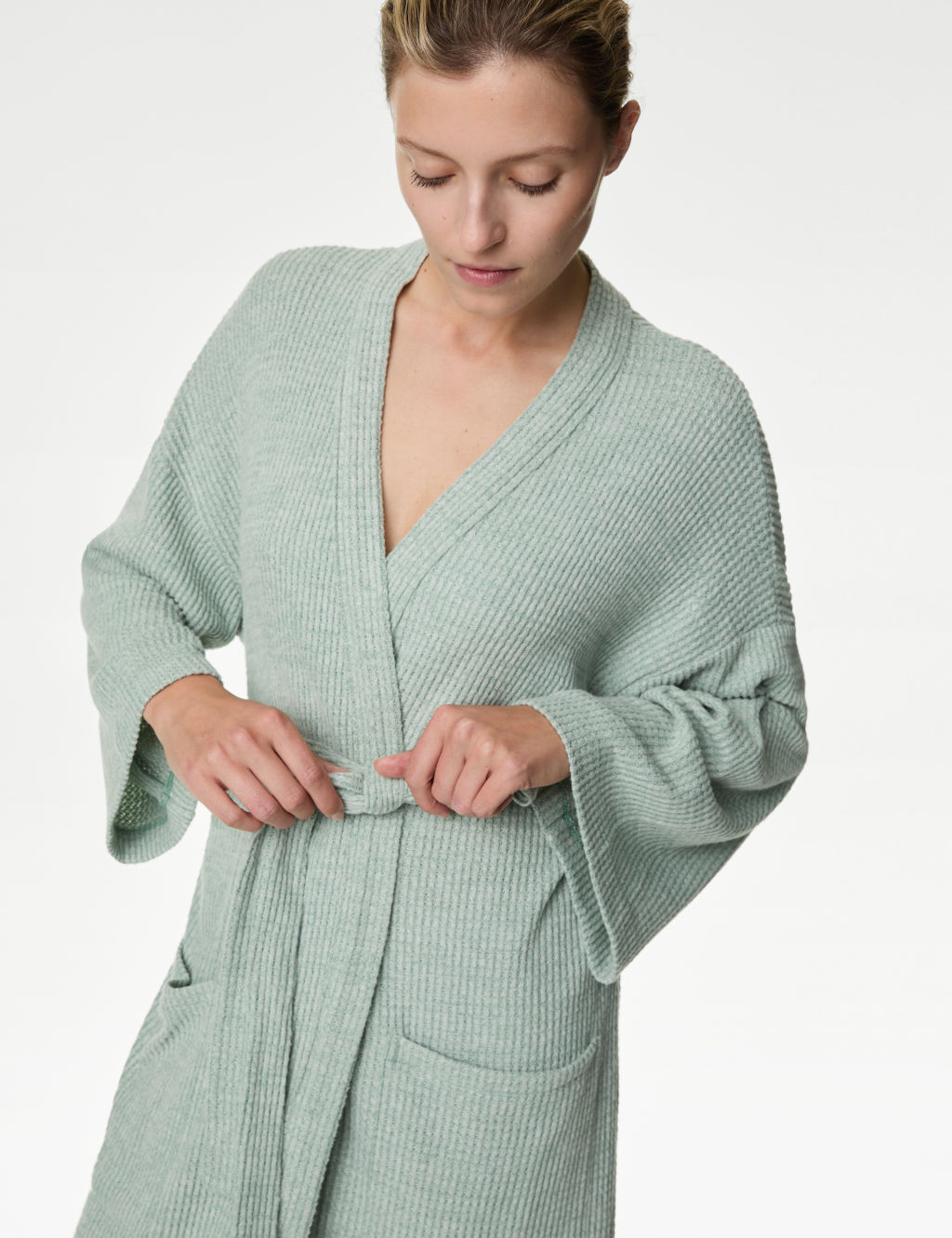 Cosy Waffle Dressing Gown 2 of 6