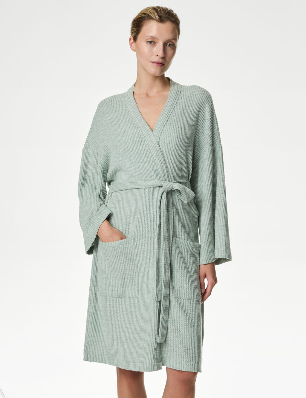 Cosy Waffle Dressing Gown 4 of 6