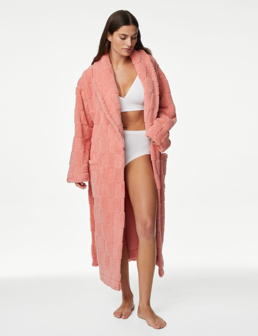 Teddy Fleece Dressing Gown
