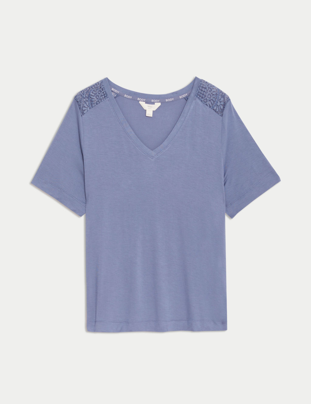 Body Soft™ Lace Detail Pyjama Top