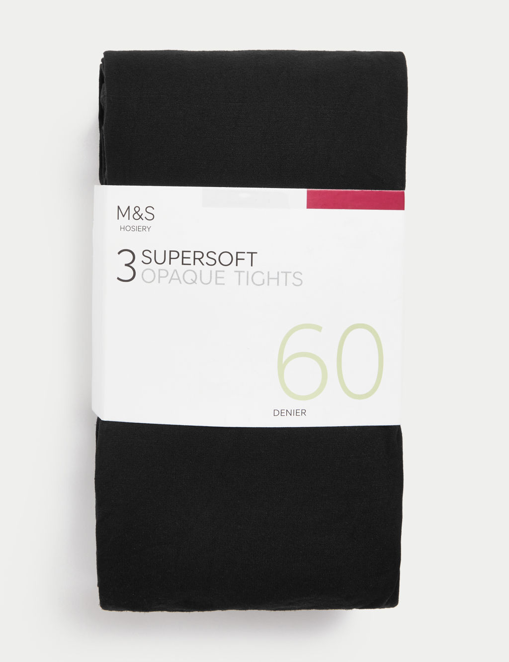 3pk 60 Denier Supersoft Opaque Tights 1 of 4